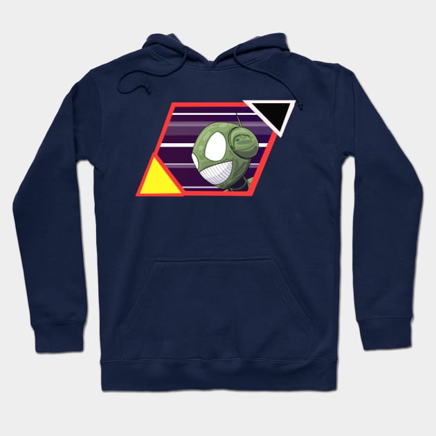 Go Robo Now Advance Army Headshot Hoodie by GoRoboNow